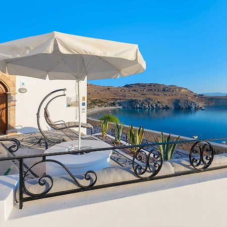 Lindos Shore Boutique Villa With Sea View Exterior photo