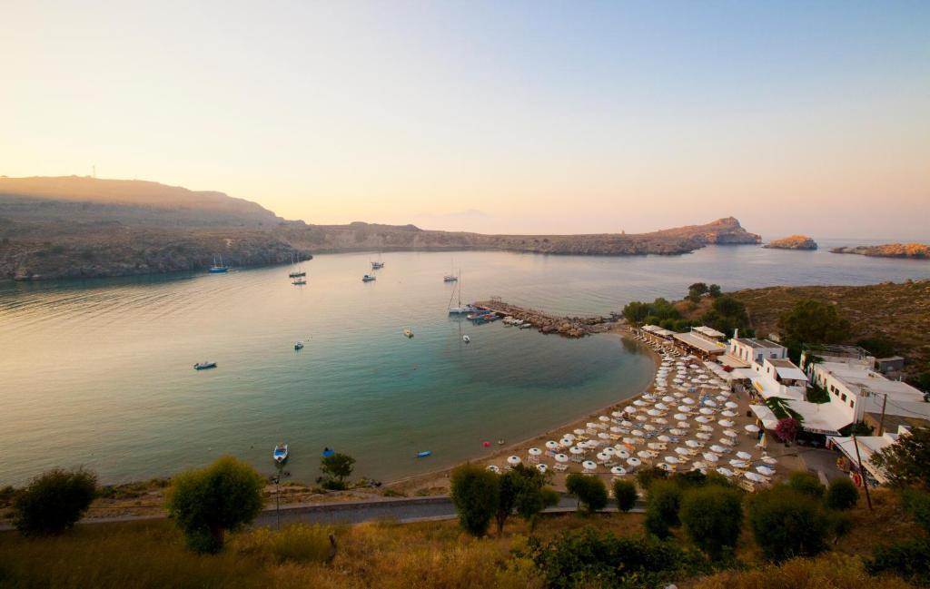 Lindos Shore Boutique Villa With Sea View Exterior photo