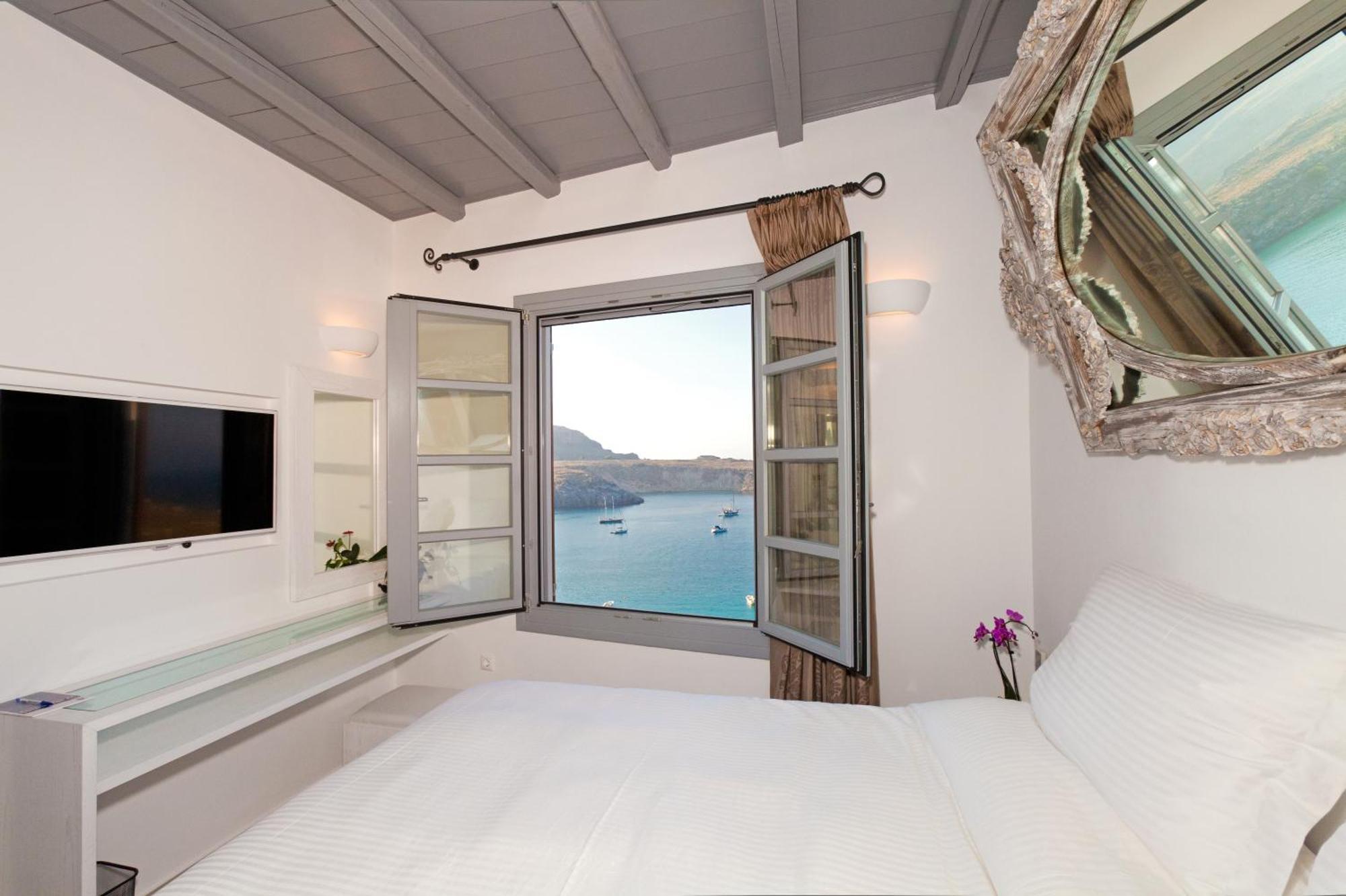 Lindos Shore Boutique Villa With Sea View Exterior photo