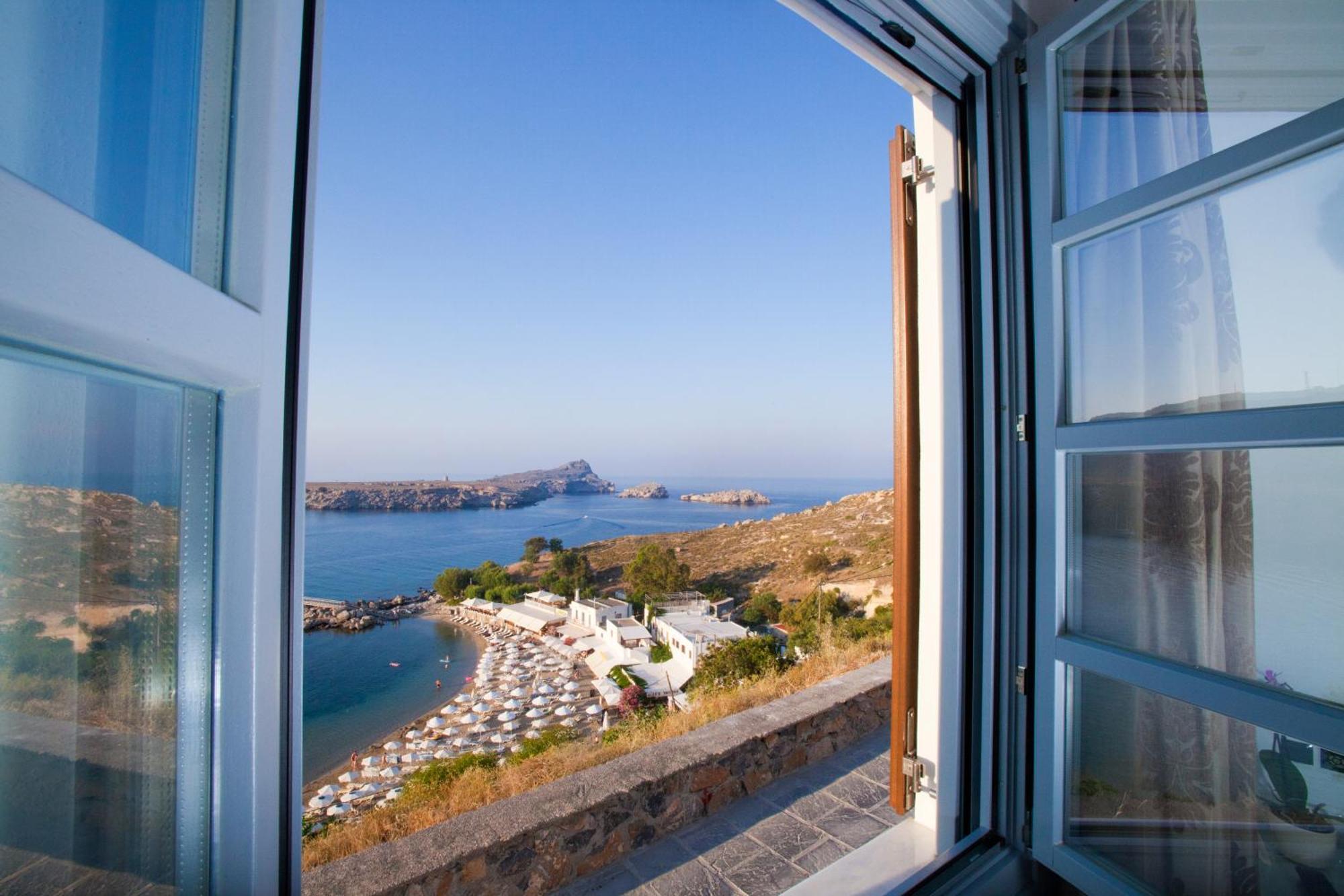 Lindos Shore Boutique Villa With Sea View Exterior photo