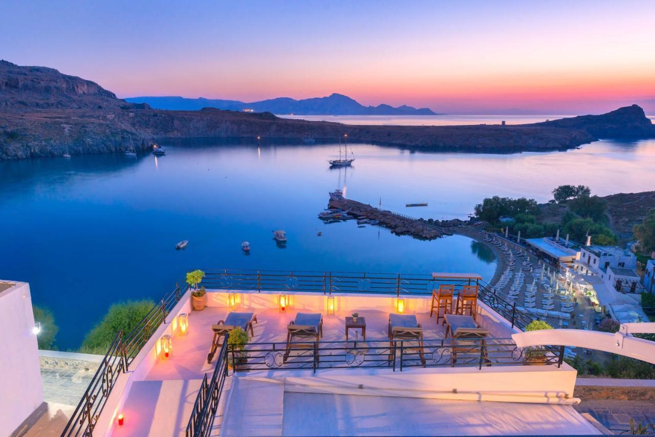 Lindos Shore Boutique Villa With Sea View Exterior photo