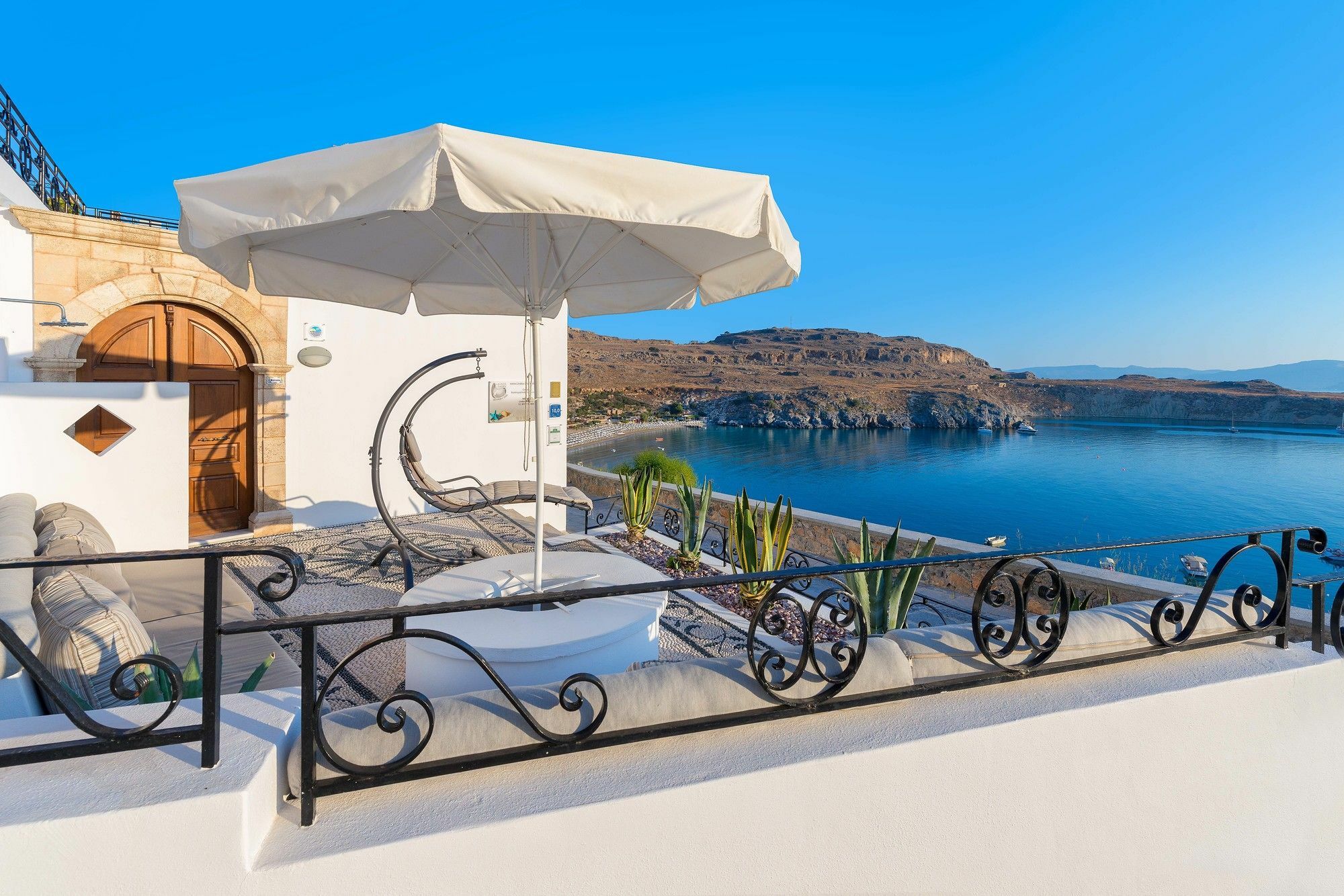 Lindos Shore Boutique Villa With Sea View Exterior photo